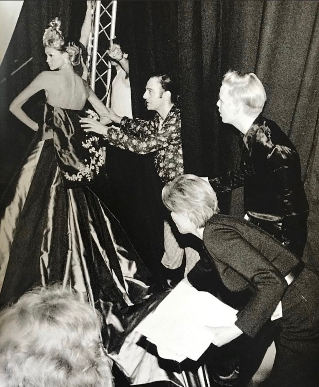 Entre bastidores de Givenchy